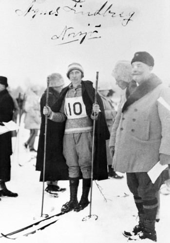Agnes Lindberg skidåkare från Norsjö
